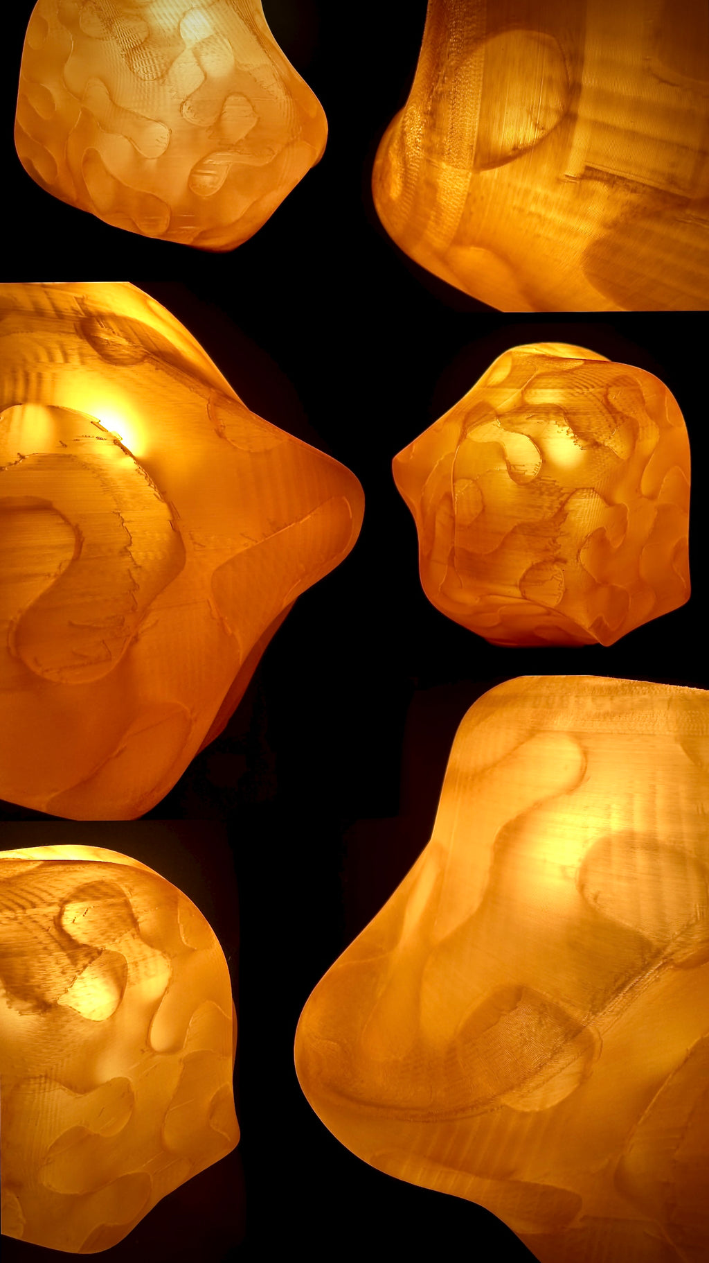 Wasp nest lamp